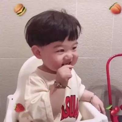高清好看的萌娃情侣头像两张可爱图片 情头小孩子一男一女可爱
