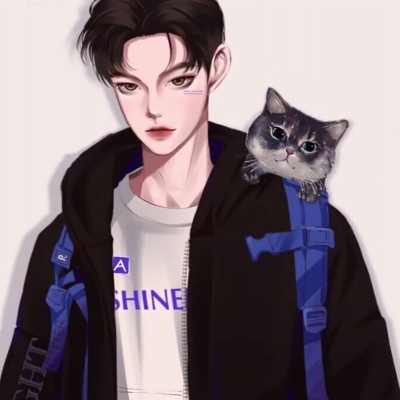 高清好看的男女混搭闺蜜头像动漫图片 闺蜜头像二人一男一女动漫