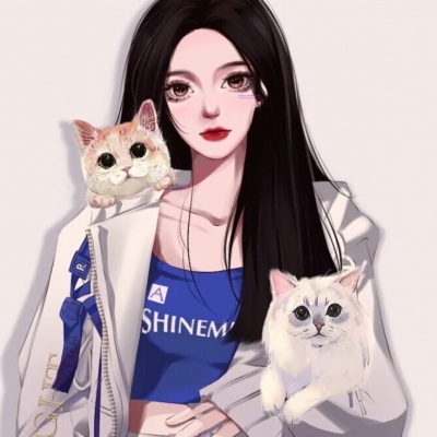 高清好看的男女混搭闺蜜头像动漫图片 闺蜜头像二人一男一女动漫