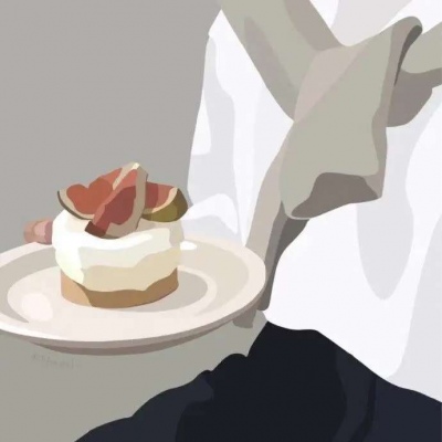 高清稳重成熟插画动画情侣头像图片 低调成熟大气情侣头像动漫