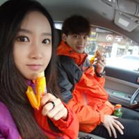 我想见你不远万里 qq头像情侣甜美一对两张双人