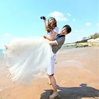 我想见你不远万里 qq头像情侣甜美一对两张双人