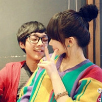 我想见你不远万里 qq头像情侣甜美一对两张双人