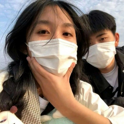 2021情侣头像一男一女真人双人图片