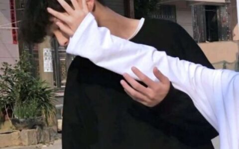 高清虐狗专用情头真人一人一半图片 抖音超火情头一对两张