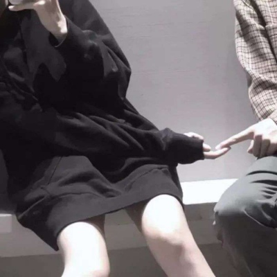 高清虐狗专用情头真人一人一半图片 抖音超火情头一对两张