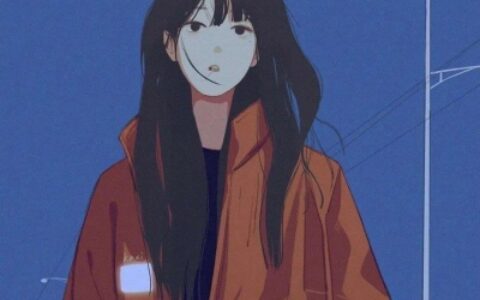 一男一女 2021年抖音最火情侣头像卡通