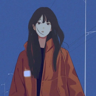 一男一女 2021年抖音最火情侣头像卡通