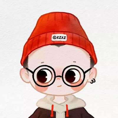 高清红色喜庆情侣头像一男一女卡通图片 新年情头可爱一对