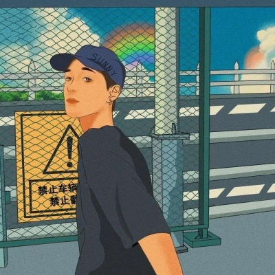 高清2021优质动漫情头图片 2021情头动漫一男一女可爱