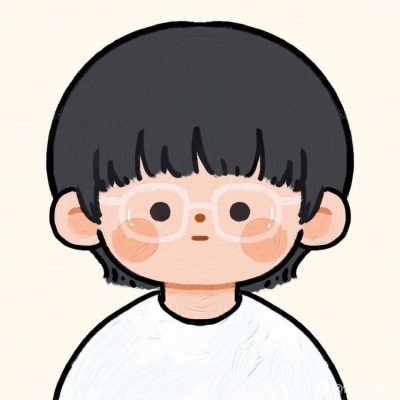 卡通情侣头像可爱萌一男一女高清图片