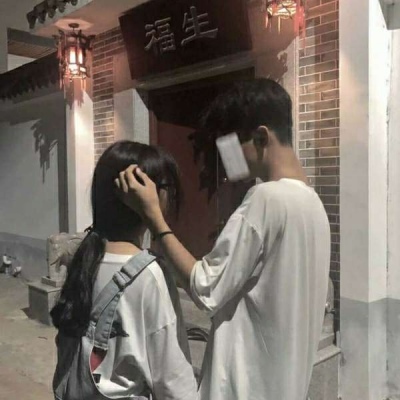 双人微信真人情头一对两张图片
