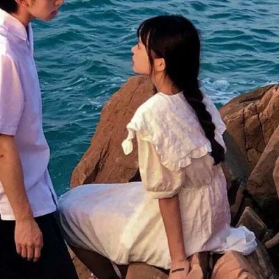 微信小众真人唯美情头图片