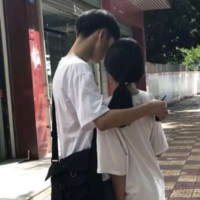 微信一对两张好玩真人情头图片