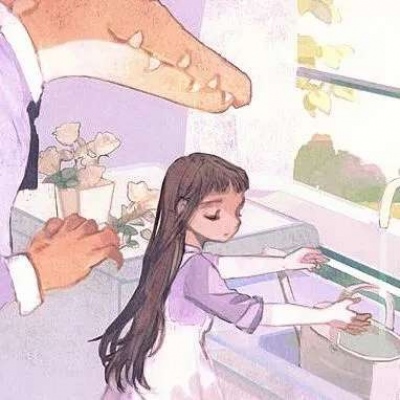 一人一张经典稀有 经典动画片的情侣头像