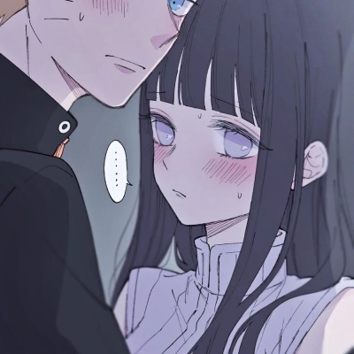 高清一左一右的卡通漫画甜蜜情头图片 漫画甜蜜情头