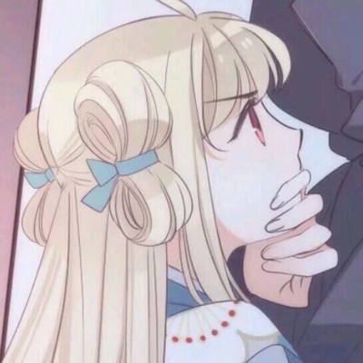 配对 一人一半 情侣头像动漫一男一女