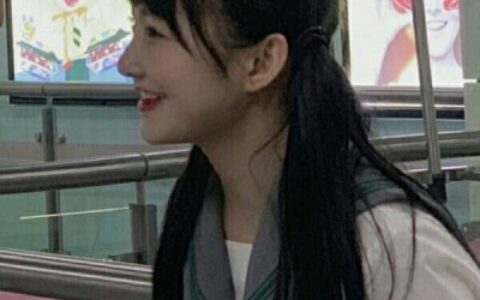 情侣头像真人清新一对两张图片