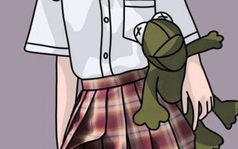 高清一男一女不露脸的jk和dk情头图片 动漫jk和dk情侣头像