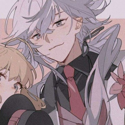独一无二情侣头像男女两张微信高清图片