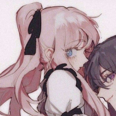 独一无二情侣头像男女两张微信高清图片