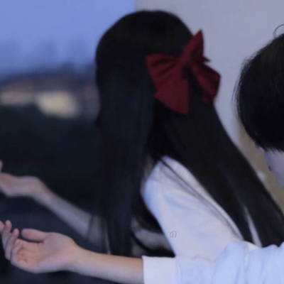 唯美真人情头一对两张高清图片