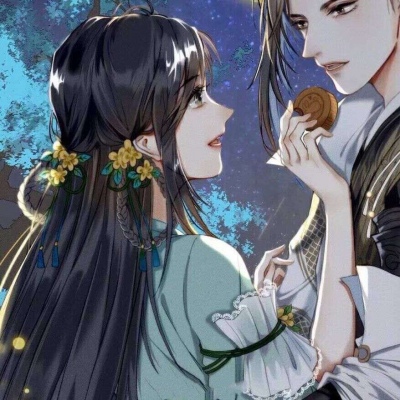双人的情头动漫男女高清古风 古风男女情头动漫图片