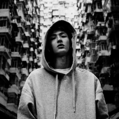 高清一男一女黑白高冷情侣头像图片 黑白真人情头