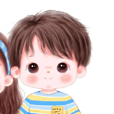 2021动漫情头可爱超甜一男一女高清图片
