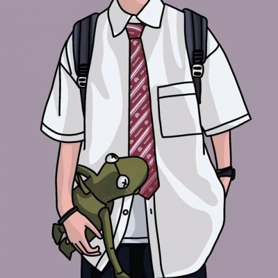 动漫情侣头像jk制服,高清一男一女的jk制服情侣头像图片