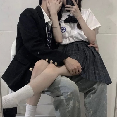 超级甜的真人情头,高清一对两张的超甜的情头双人图片