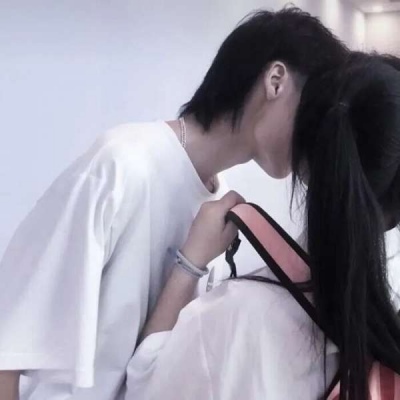 可爱双人 qq真人情头
