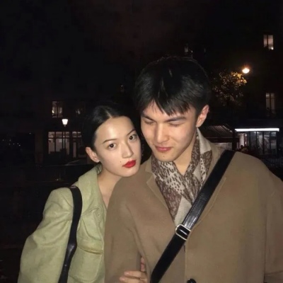 情头真人一男一女超甜,男女互动真的超甜