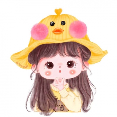 可爱卡通手绘头像萌娃情侣高清图片