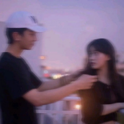 唯美真人微信情侣头像,高清真人微信QQ唯美情头图片