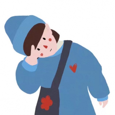 可爱超好看的手绘男女情侣头像图片