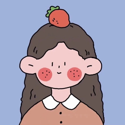 可爱超好看的手绘男女情侣头像图片