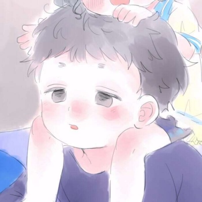 卡通小孩情侣头像,高清一左一右情侣头像小孩图片卡通