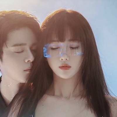 情侣头像唯美清纯,高清唯美好看的清新情头一男一女一对图片