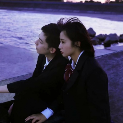 情侣头像唯美清纯,高清唯美好看的清新情头一男一女一对图片
