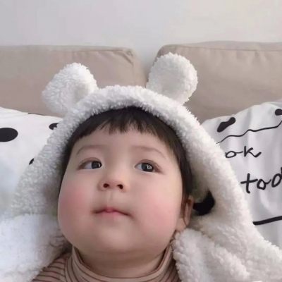 萌娃高清情侣头像,一男一女的可爱情侣萌娃头像超萌图片