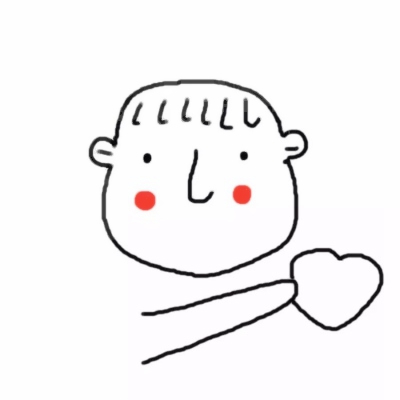 情侣头像极简线条,高清一男一女的黑白线条情侣头像简易图片