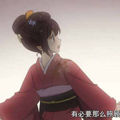 明治东京恋伽情侣头像,高清一左一右菱田春草明治东京恋伽情头图