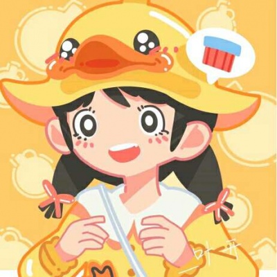 萌系二次元情侣头像,高清一左一右的情侣头像卡通可爱呆萌图片