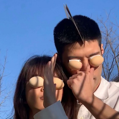 可爱沙雕情头一对,高清好玩的沙雕情头图片可爱风格