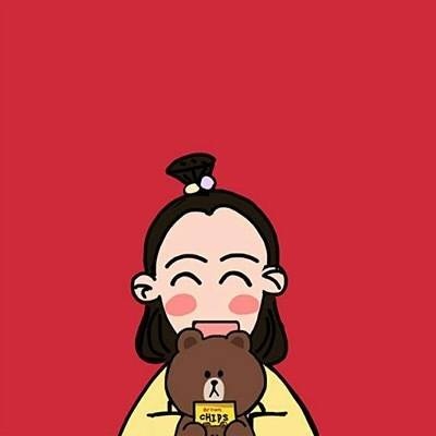 漫画情头一男一女两张动漫高清图片