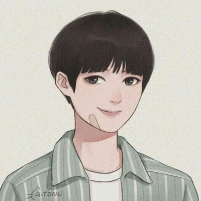 漫画情头一男一女两张动漫高清图片