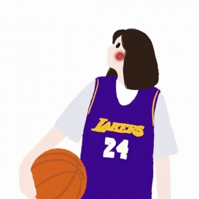 高清好看的手绘插画情头图片 简约干净手绘情头一对两张