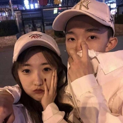 情侣真人头像干净双人,高清超甜好看的不易撞双人情头图片