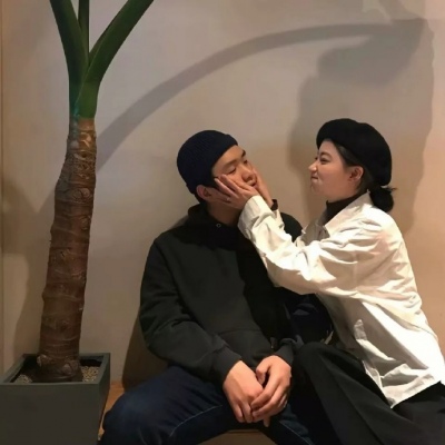 情侣真人头像干净双人,高清超甜好看的不易撞双人情头图片